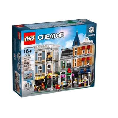『現貨』LEGO 10255 Creator- 集會廣場Assembly Square 盒組 【蛋樂寶】