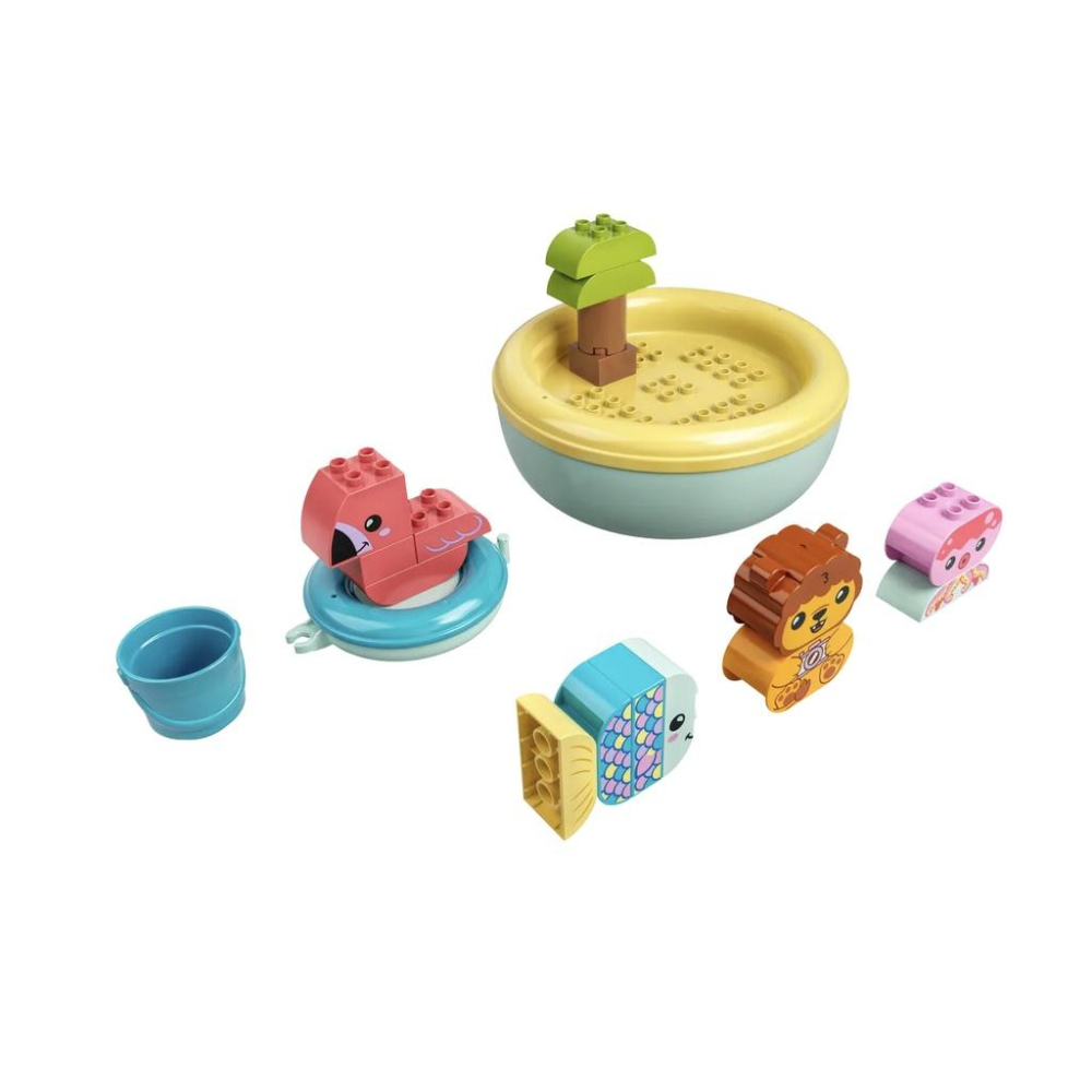 『現貨』LEGO 10966	Duplo-快樂洗澡趣：漂浮動物小島    盒組     【蛋樂寶】-細節圖3