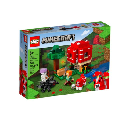 『現貨』LEGO 21179 Minecraft-蘑菇屋 盒組 【蛋樂寶】