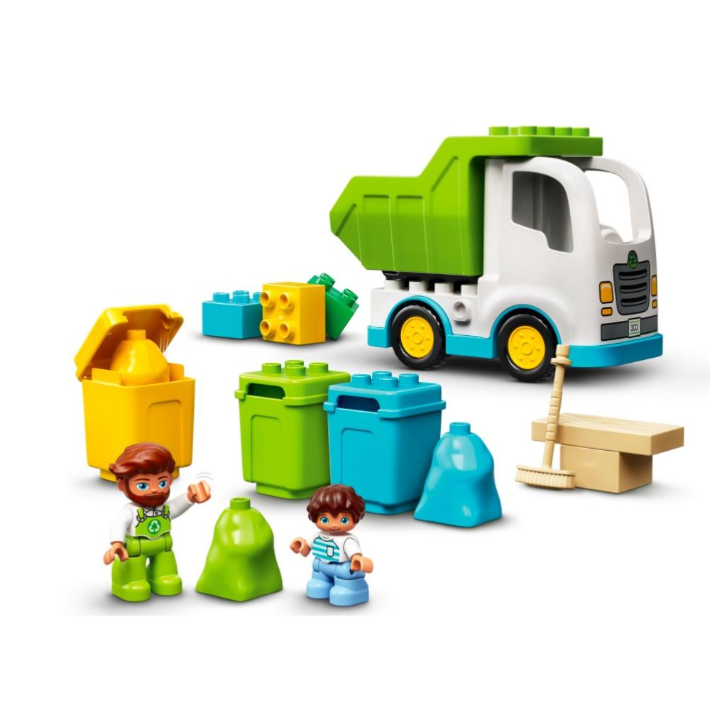 『現貨』LEGO 10945	Duplo-資源回收垃圾車    盒組  【蛋樂寶】-細節圖3