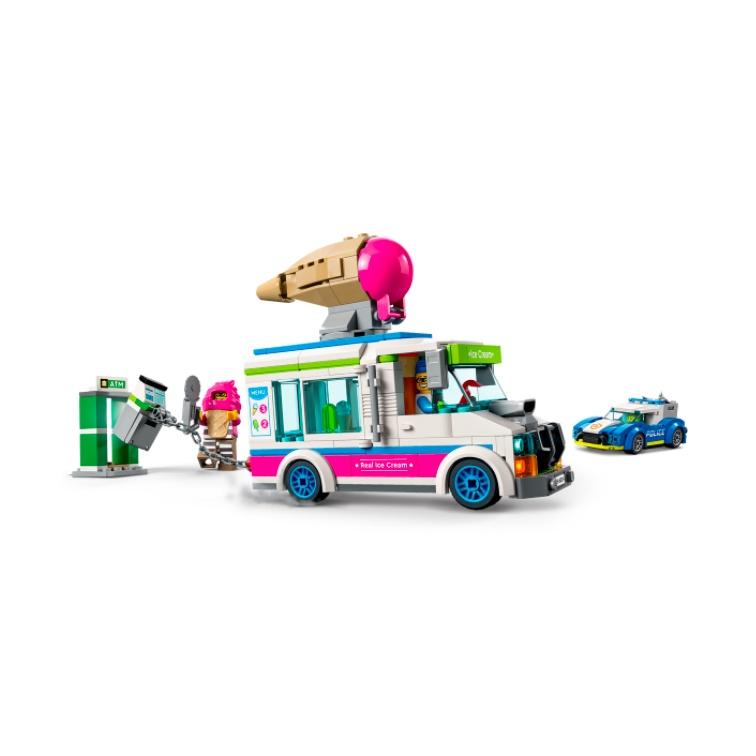 『現貨』LEGO 60314	City-冰淇淋卡車警匪追逐戰   盒組     【蛋樂寶】-細節圖3