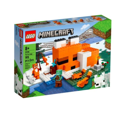 『現貨』LEGO 21178 Minecraft-狐狸旅館 盒組 【蛋樂寶】