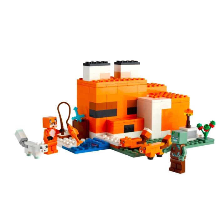 『現貨』LEGO 21178	Minecraft-狐狸旅館    盒組     【蛋樂寶】-細節圖3