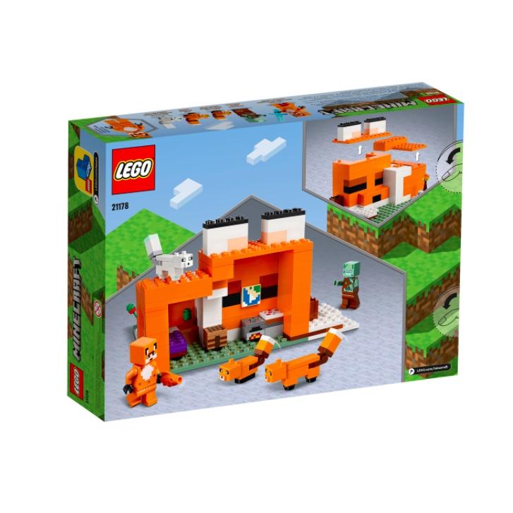 『現貨』LEGO 21178	Minecraft-狐狸旅館    盒組     【蛋樂寶】-細節圖4