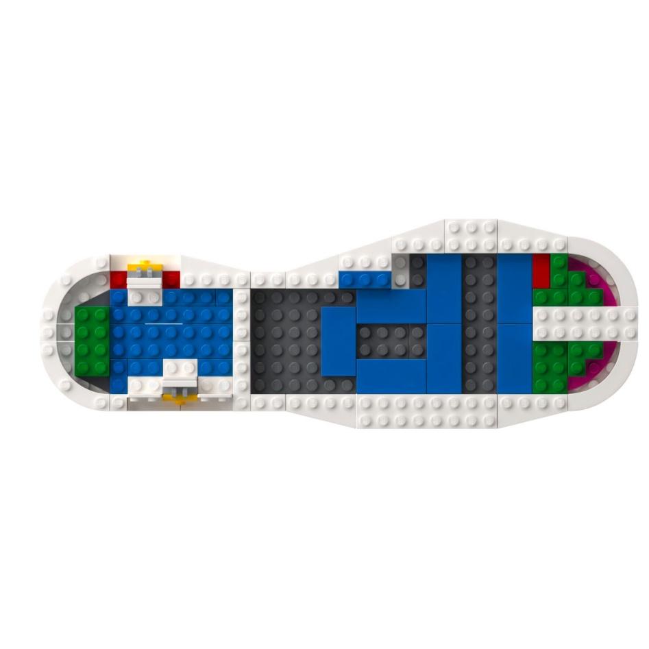 『現貨』LEGO 10282	Creator-adidas Superstar  愛迪達樂高鞋子  盒組  【蛋樂寶】-細節圖4