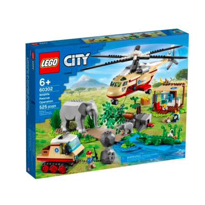 『現貨』LEGO 60302 City-野生動物救援行動 盒損 盒組 【蛋樂寶】
