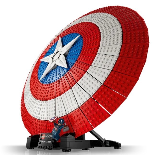 『現貨』 LEGO 76262 SH-Captain America s Shield 盒組 【蛋樂寶】-細節圖4