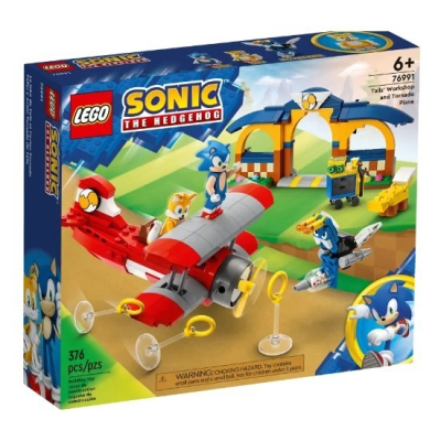 『現貨』LEGO 76991 Sonic-Tails 工作室和龍捲風飛機 盒組 【蛋樂寶】