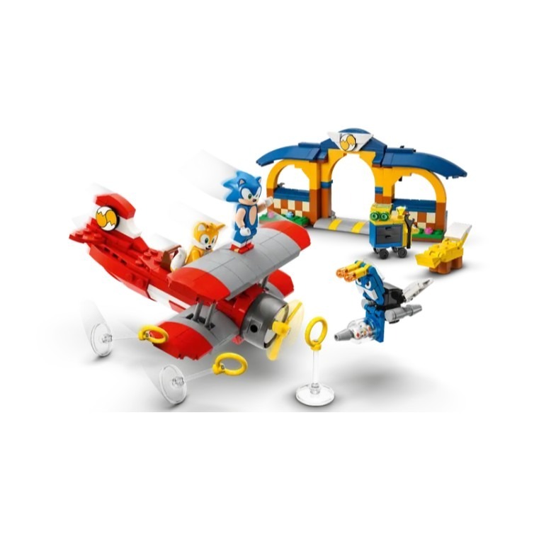 『現貨』LEGO 76991 Sonic-Tails 工作室和龍捲風飛機  盒組 【蛋樂寶】-細節圖3