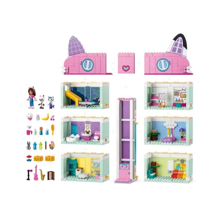 『現貨』LEGO 10788 蓋比-Gabby s Dollhouse  盒組 【蛋樂寶】-細節圖3