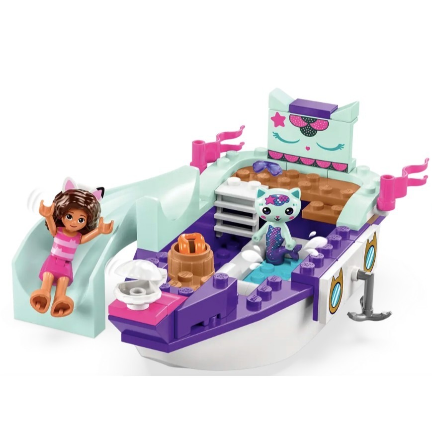『現貨』LEGO 10786 蓋比-蓋比&MerCat s Ship & Spa  盒組 【蛋樂寶】-細節圖3
