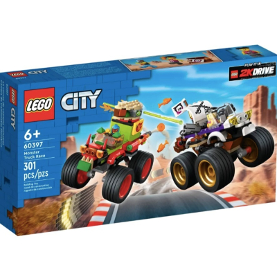 『現貨』LEGO 60397 City-怪獸卡車大賽 盒組 【蛋樂寶】