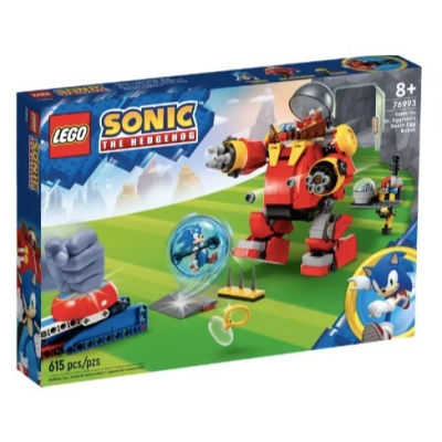 『現貨』LEGO 76993 Sonic-索尼克vs蛋頭博士DeathEgg機器人 盒組 【蛋樂寶】