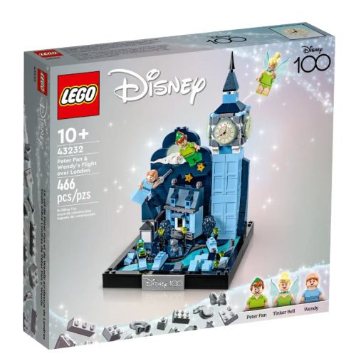 『現貨』LEGO 43232 Disney-彼得潘和溫蒂飛越倫敦 盒組 【蛋樂寶】