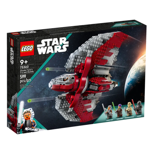 『現貨』LEGO 75362 SW-亞蘇卡·譚諾的T-6 Jedi Shuttle 盒組 【蛋樂寶】