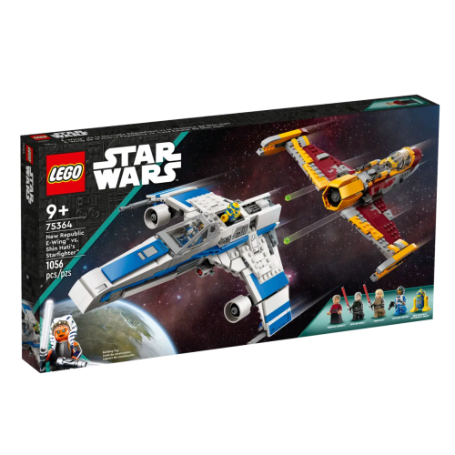 『現貨』LEGO 75364 SW-共和國E-Wing對Shin Hati的星際戰機 盒組 【蛋樂寶】