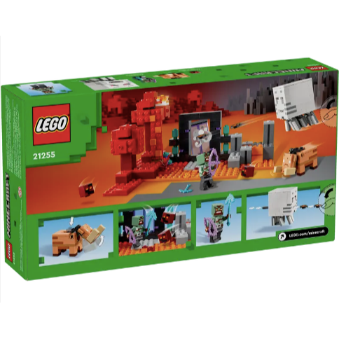 『現貨』LEGO 21255 Minecraft-下界傳送門伏擊 盒組 【蛋樂寶】