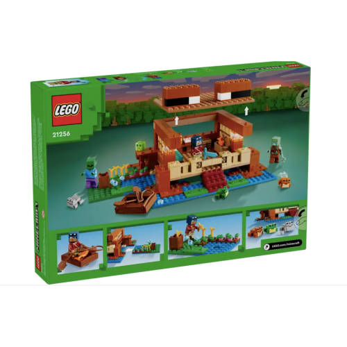 『現貨』LEGO 21256 Minecraft-The Frog House 盒組 【蛋樂寶】