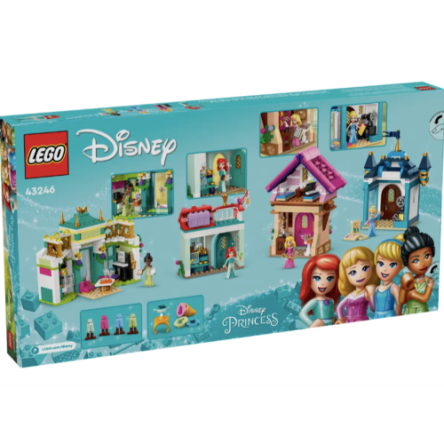 『現貨』LEGO 43246 Disney-迪士尼公主市集大冒險 盒組 【蛋樂寶】