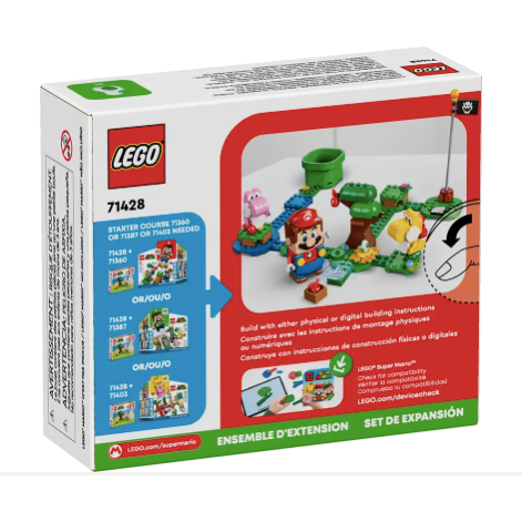 『現貨』LEGO 71428 Super Mario-森林中的耀西和蛋 盒組 【蛋樂寶】