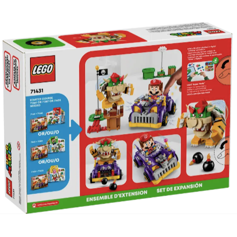 『現貨』LEGO 71431 Super Mario-庫巴的高速公路車 盒組 【蛋樂寶】