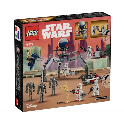 『現貨』LEGO 75372 SW-複製人士兵&amp;戰鬥機器人Battle Pack 盒組 【蛋樂寶】