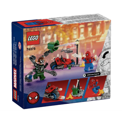 『現貨』LEGO 76275 SH-機車追逐: 蜘蛛人 vs 八爪博士 盒組 【蛋樂寶】