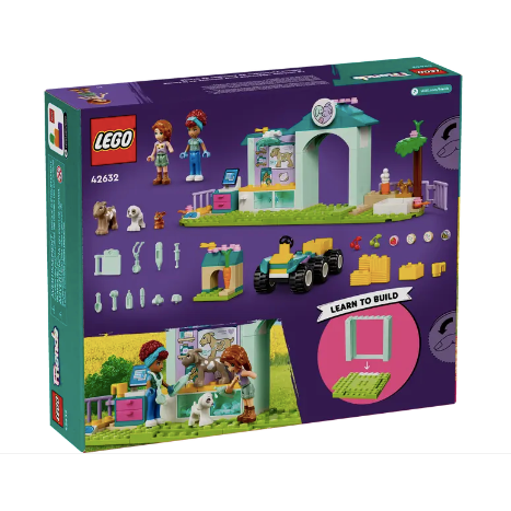 『現貨』LEGO 42632 Friends-農場動物獸醫診所 盒組 【蛋樂寶】 - 蛋樂寶（扭蛋、轉蛋、公仔、盒玩、樂高）