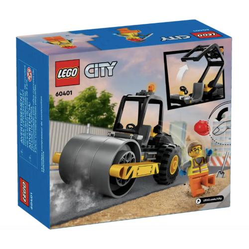 『現貨』LEGO 60401 City-工程蒸氣壓路機 盒組 【蛋樂寶】