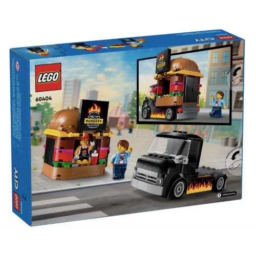 『現貨』LEGO 60404 City-漢堡餐車 盒組 【蛋樂寶】