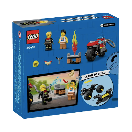 『現貨』LEGO 60410 City-消防救援摩托車 盒組 【蛋樂寶】
