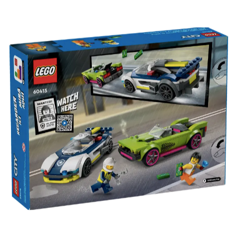 『現貨』LEGO 60415 City-警車和肌肉車追逐戰 盒組 【蛋樂寶】