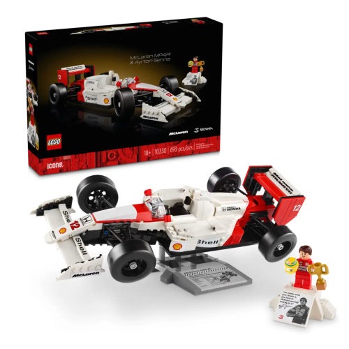 『現貨』LEGO 10330 Icons-McLaren MP4/4&amp;艾爾頓·冼拿 盒組 【蛋樂寶】