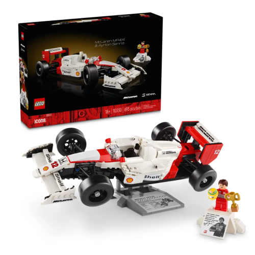 『現貨』LEGO 10330 Icons-McLaren MP4/4&艾爾頓·冼拿 盒組 【蛋樂寶】