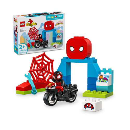 『現貨』LEGO 10424 DUPLO-Spin＇s 摩托車冒險 盒組 【蛋樂寶】