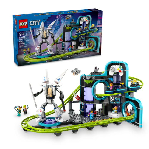 『現貨』LEGO 60421 City-機器人世界雲霄飛車樂園 盒組 【蛋樂寶】