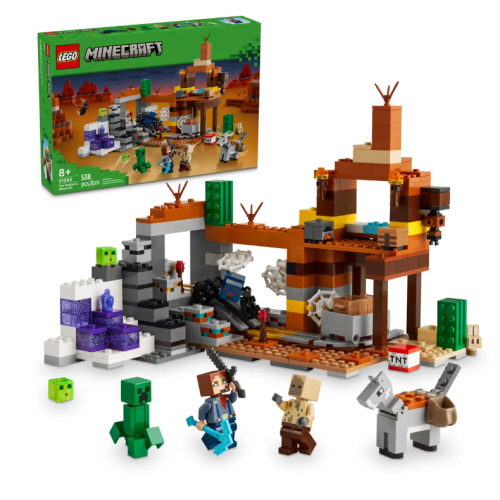 『現貨』LEGO 21263 Minecraft-荒地礦井 盒組 【蛋樂寶】