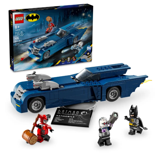 『現貨』LEGO 76274 SH-蝙蝠俠與蝙蝠車vs.小丑女及急凍人 盒組 【蛋樂寶】