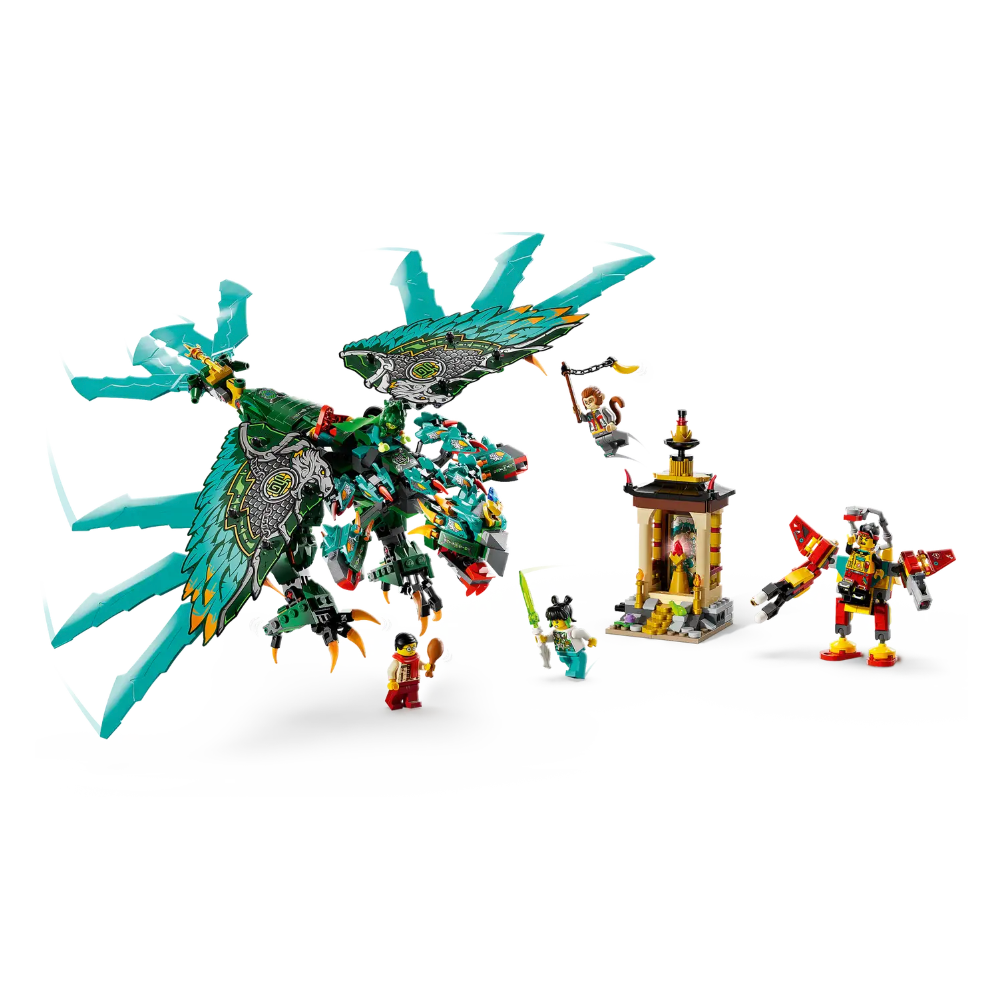 『現貨』LEGO 80056 Monkie Kid-九頭戰獸  盒組   【蛋樂寶】-細節圖3