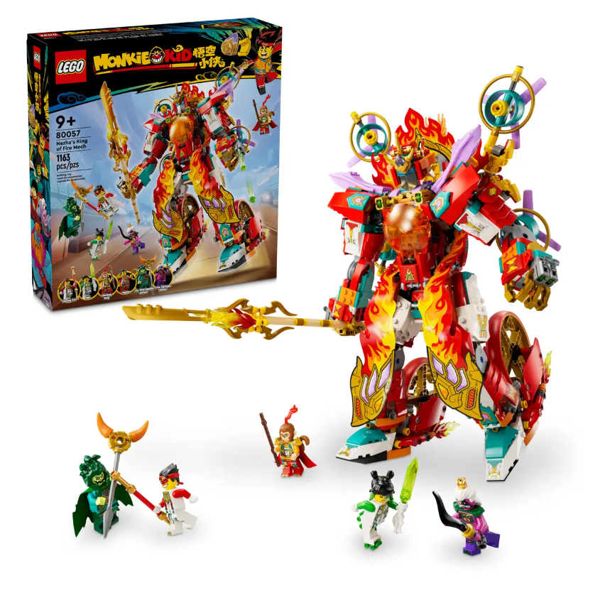 『現貨』LEGO 80057 Monkie Kid-哪吒烽火機甲 盒組 【蛋樂寶】 - 蛋樂寶（扭蛋、轉蛋、公仔、盒玩、樂高） - iOPEN ...