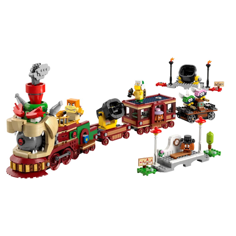 『現貨』LEGO 71437 Super Mario-庫巴特快列車  盒組   【蛋樂寶】-細節圖3
