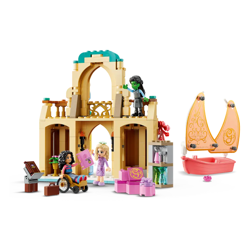 『現貨』LEGO 75681 《魔法壞女巫》-葛琳達、艾爾法巴與娜瑟蘿在西茲大學  盒組 【蛋樂寶】-細節圖3