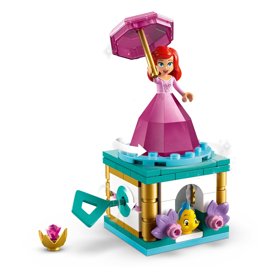 『現貨』LEGO 43259	Disney-Twirling Ariel   盒組     【蛋樂寶】-細節圖3