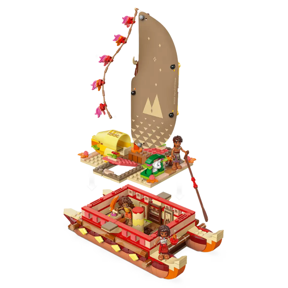 『現貨』LEGO 43270	Disney-莫娜的冒險獨木舟  盒組     【蛋樂寶】-細節圖3