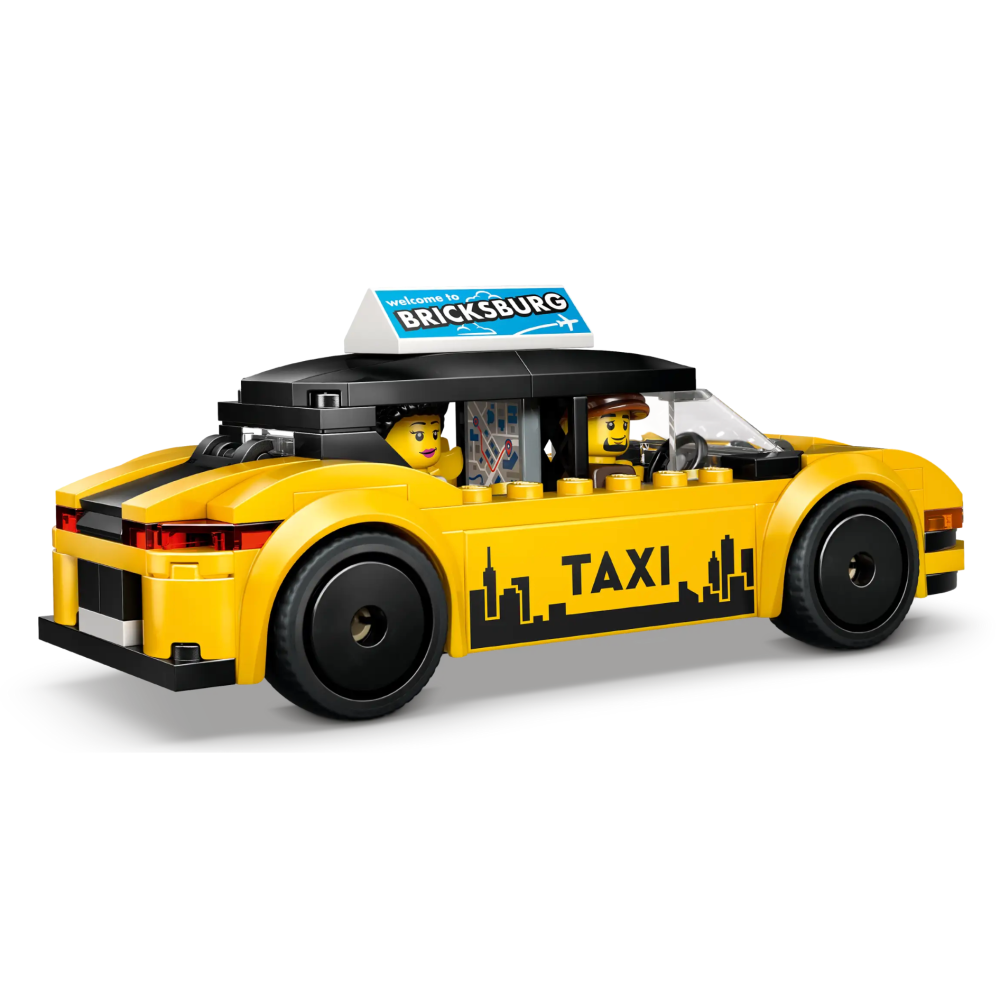 『現貨』LEGO 60487	City 黃色計程車  盒組     【蛋樂寶】-細節圖3