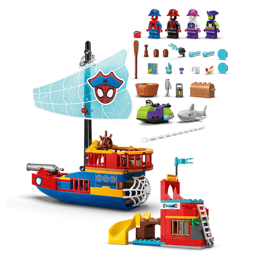 『現貨』LEGO 11208	4+ Themes 蜘蛛小隊海盜船  盒組     【蛋樂寶】-細節圖3