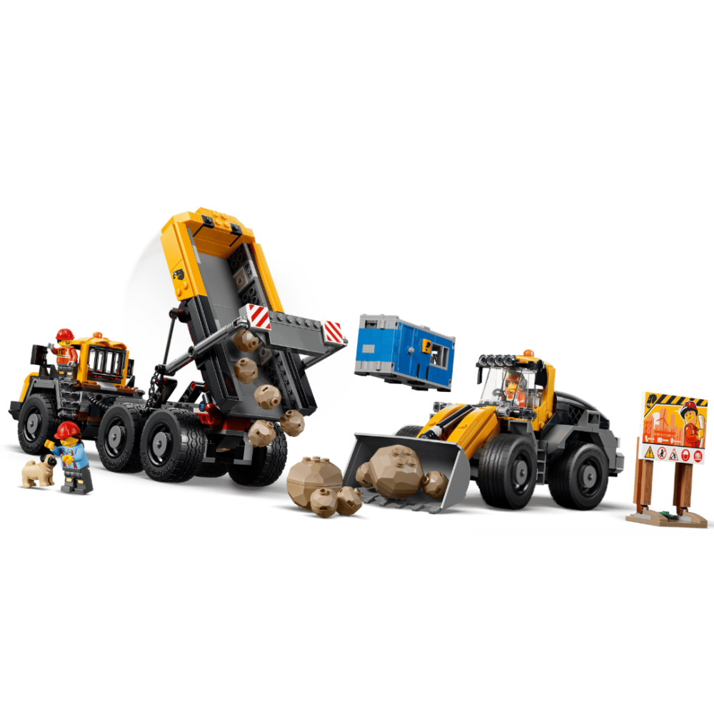 『現貨』LEGO 60494 City-傾卸式卡車與前端裝載機 盒組   【蛋樂寶】-細節圖3