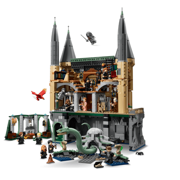 『現貨』LEGO 76473 哈利波特-霍格華茲™ 城堡：東翼   盒組   【蛋樂寶】-細節圖3