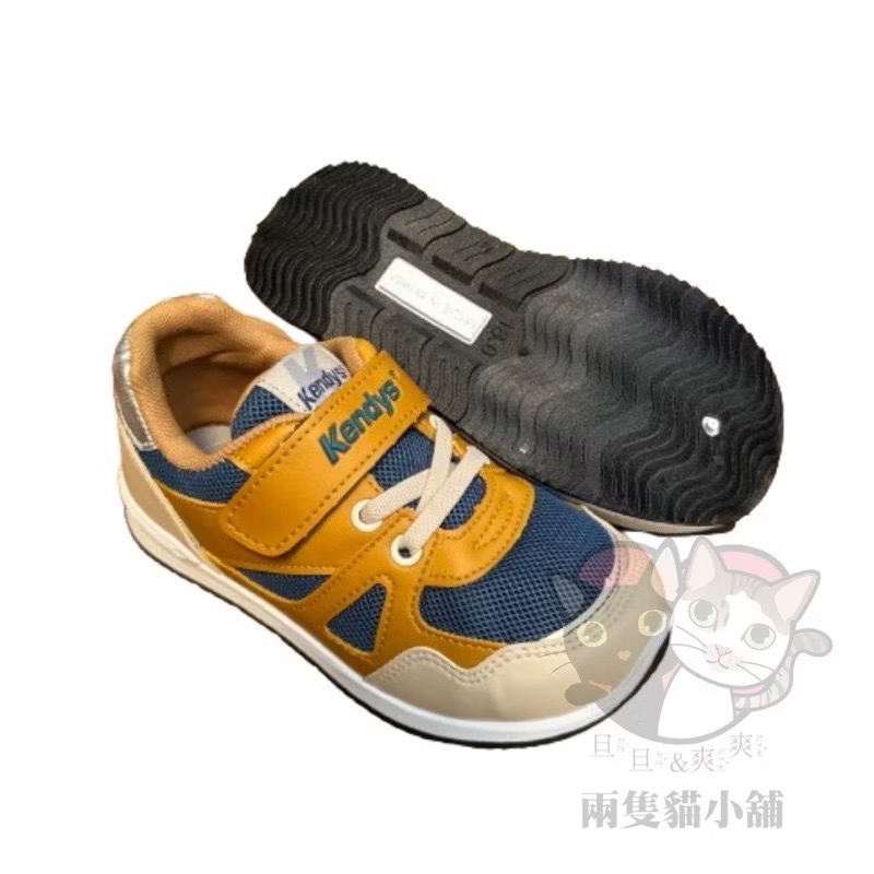透氣 兒童布鞋 台灣製運動鞋 Kendys 格紋 百搭 男童 布鞋-規格圖1