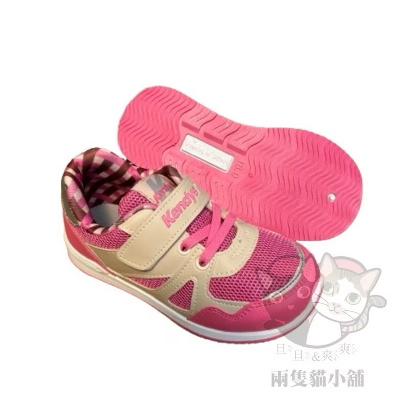 透氣 兒童布鞋 台灣製運動鞋 Kendys 格紋 百搭 男童 布鞋-規格圖1